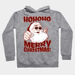 Hipster Santa Hoodie